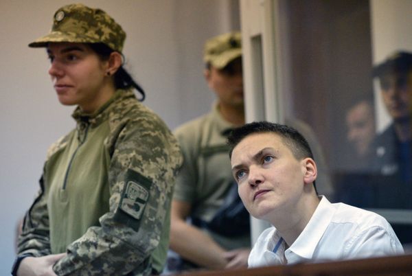 Рассмотрение в киевском суде жалобы на арест Н. Савченко
