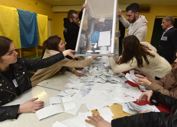 Подсчёт голосов после второго тура выборов президента Украины