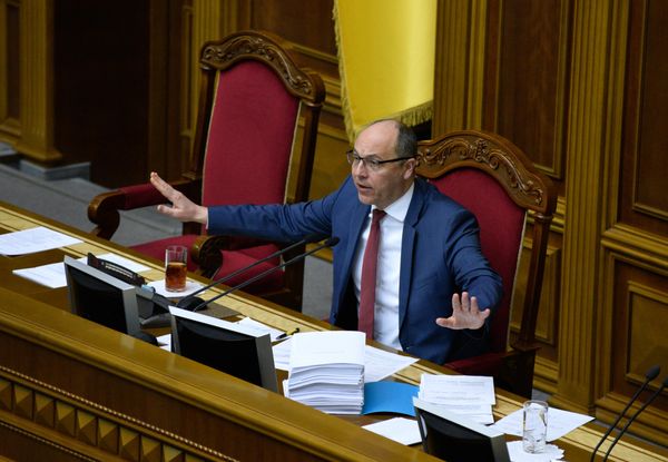Заседание Верховной рады Украины
