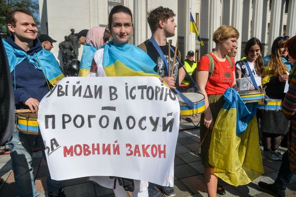 Митинг языковой закон язык мова Митинг языковой закон язык мова
