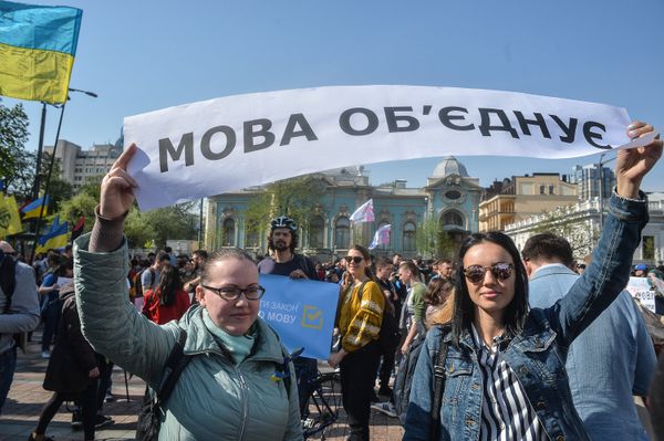 Митинг языковой закон язык мова Митинг языковой закон язык мова