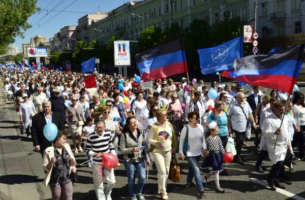 Первомайские демонстрации за рубежом