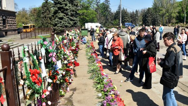 Траурные мероприятия в Одессе в память о событиях 2 мая 2014 года 