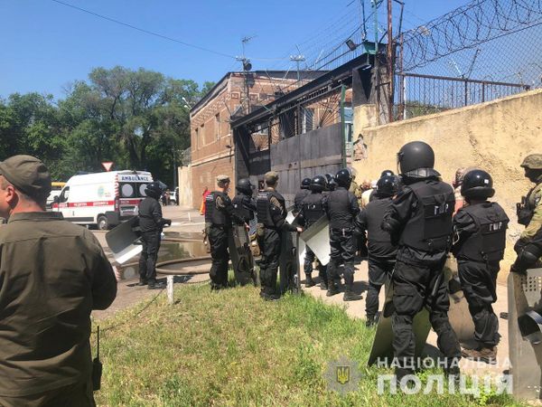 Одесса бунт заключённых колония Одесса бунт заключённых колония