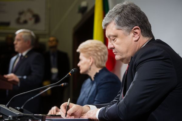 Порошенко Грибаускайте Порошенко Грибаускайте