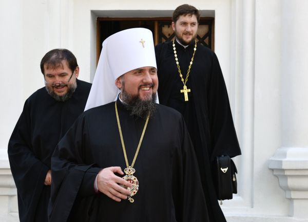 Заседание синода Православной церкви Украины Заседание синода Православной церкви Украины