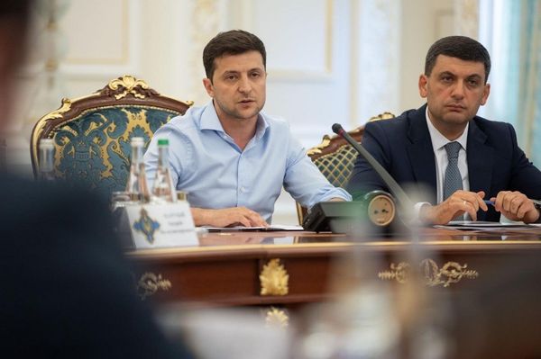 Зеленский Гройсман СНБО
