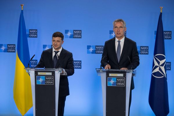 Зеленский Столтенберг Брюссель НАТО
