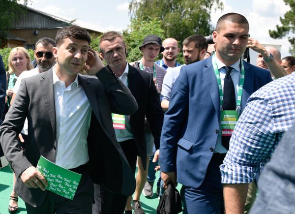 Съезд партии Слуга народа в Киеве