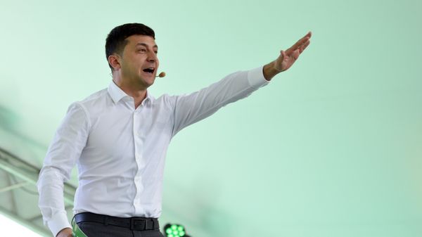 Съезд партии Слуга народа в Киеве
