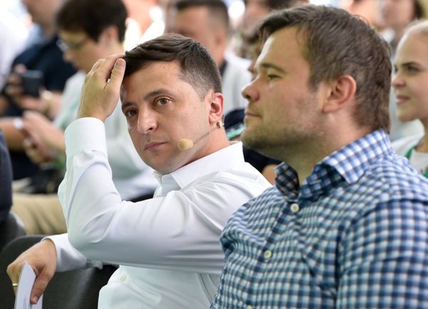 Съезд партии Слуга народа в Киеве