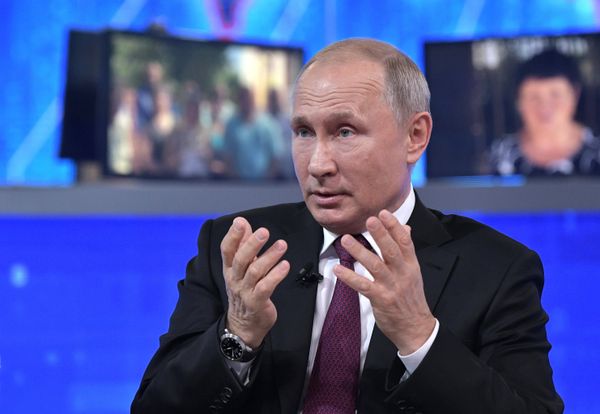 Прямая линия с президентом РФ Владимиром Путиным