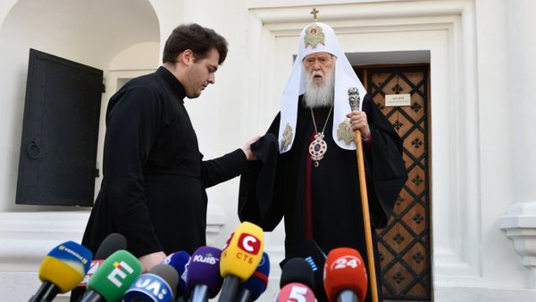 Заседание синода Православной церкви Украины