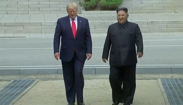 Дональд Трамп и Ким Чен Ын