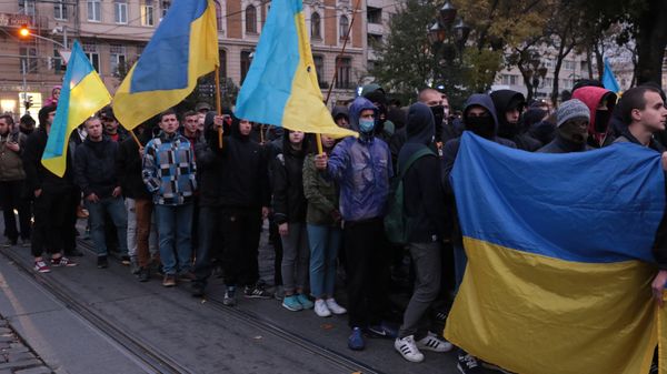 Акции националистов на Украине