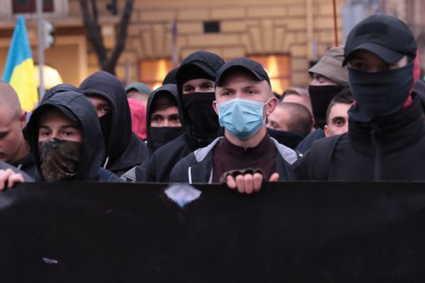 Акции националистов на Украине