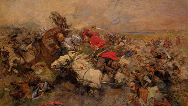 Бой Максима Кривоноса с князем Иеремией Вишневецким Бой Максима Кривоноса с князем Иеремией Вишневецким