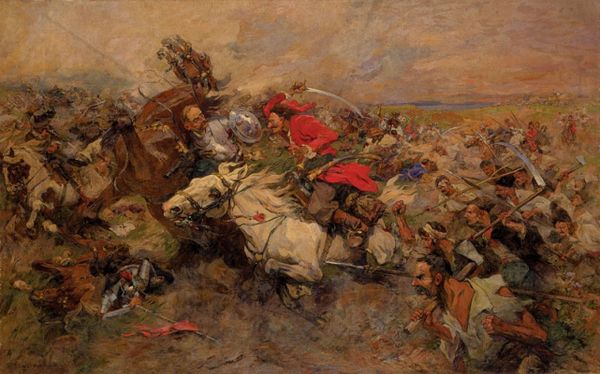 Бой Максима Кривоноса с князем Иеремией Вишневецким Бой Максима Кривоноса с князем Иеремией Вишневецким