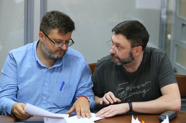 Заседание суда по делу журналиста К. Вышинского