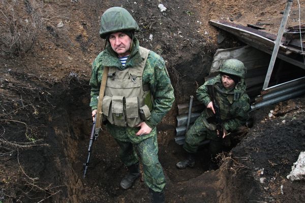 Ситуация на линии разграничения в ДНР Ситуация на линии разграничения в ДНР