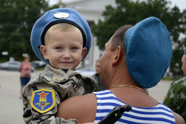 День ВДВ в Донецке