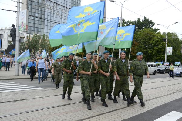 День ВДВ в Донецке