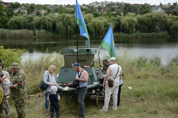 День ВДВ в Донецке