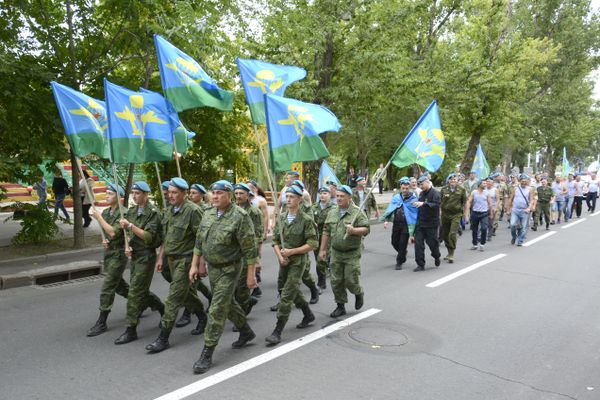 День ВДВ в Донецке