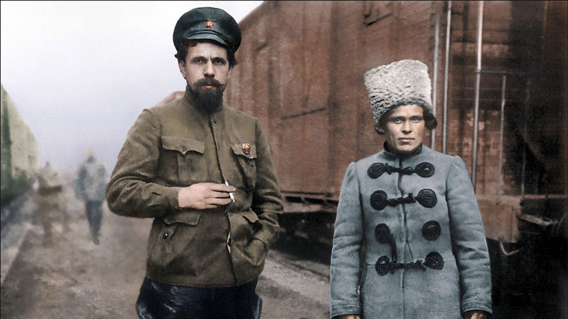 Павел Дыбенко и Нестор Махно, 1918 - РИА Новости, 1920, 05.08.2025