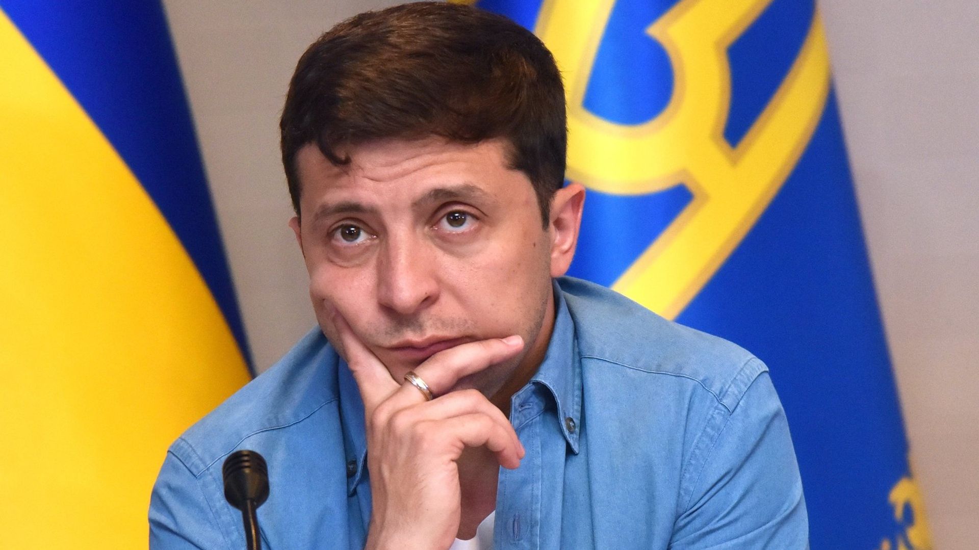 Президент Украины В. Зеленский посетил школу депутатов  партии Слуга народа - РИА Новости, 1920, 13.01.2022