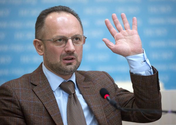 Пресс-конференция кандидата в президенты Украины Р. Бессмертного