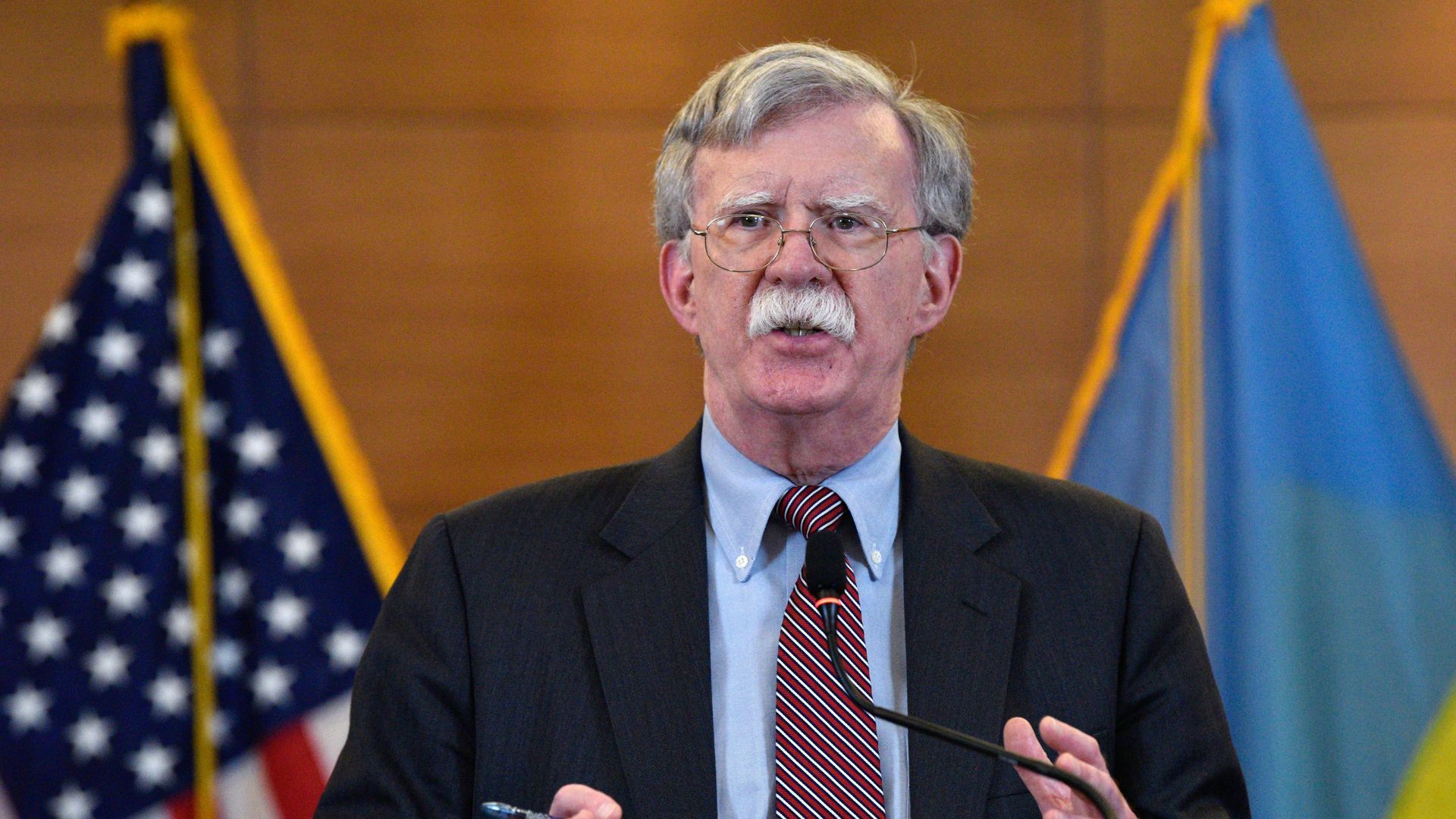 Пресс-конференция советника президента США по нацбезопасности Дж. Болтона Пресс-конференция советника президента США по нацбезопасности Дж. Болтона - РИА Новости, 1920, 14.08.2023
