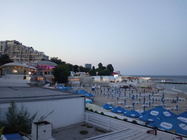 Одесса отдыхающие туристы пляж море