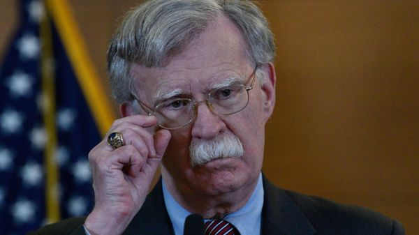 Пресс-конференция советника президента США по нацбезопасности Дж. Болтона