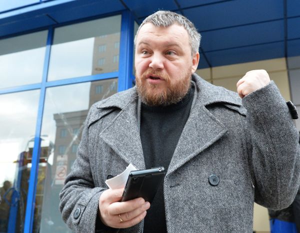 Актер Михаил Пореченков посетил Донецк