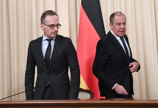 Встреча глав МИД РФ и Германии С. Лаврова и Х. Мааса