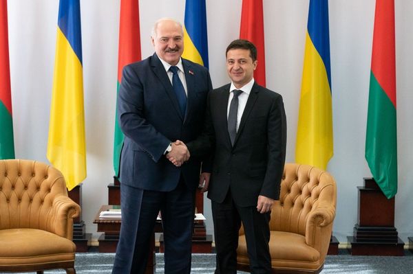 Зеленский Лукашенко