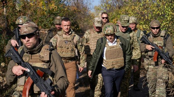 Зеленский зона АТО ООС ВСУ