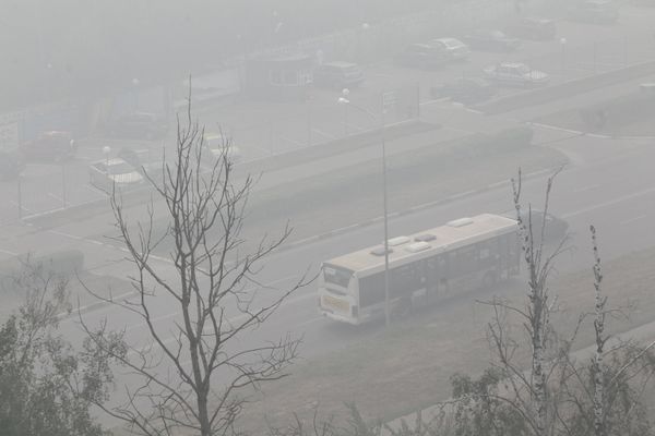 Смог в Москве и Московской области