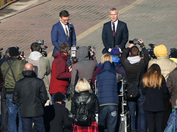 Визит генсека НАТО Й. Столтенберга на Украину