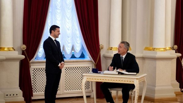 Зеленский Столтенберг