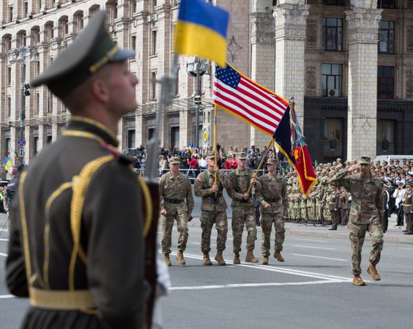 Парад в честь Дня независимости в Киеве