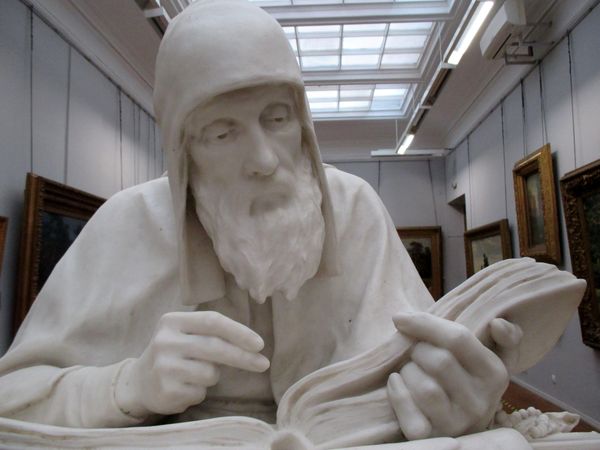 Марк Антокольский Нестор-летописец, 1892 год, Киевский музей русского искусства Марк Антокольский Нестор-летописец, 1892 год, Киевский музей русского искусства