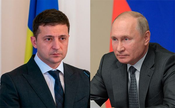 Зеленский Путин