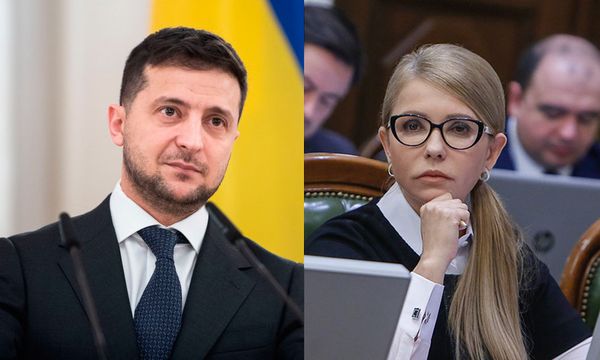 Зеленский Тимошенко