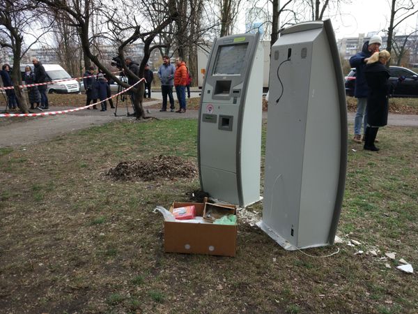 репортаж Ощадбанк взрыв
