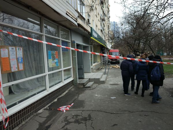 репортаж Ощадбанк взрыв