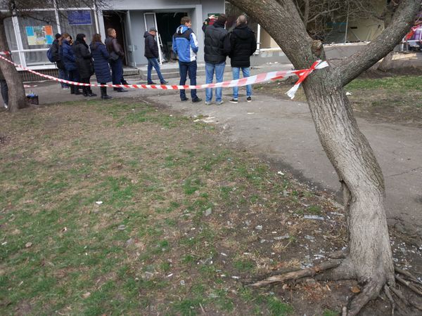 репортаж Ощадбанк взрыв