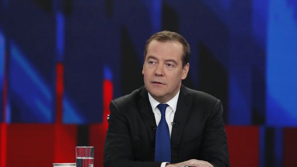 Интервью Премьер-министра РФ Д. Медведева российским телеканалам