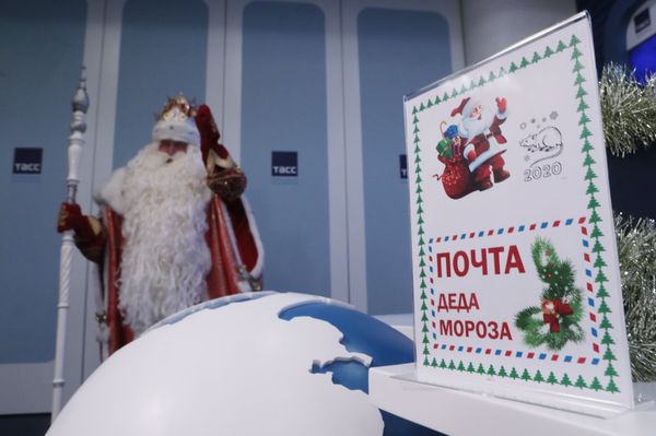 Пресс-конференция Деда Мороза из Великого Устюга Пресс-конференция Деда Мороза из Великого Устюга